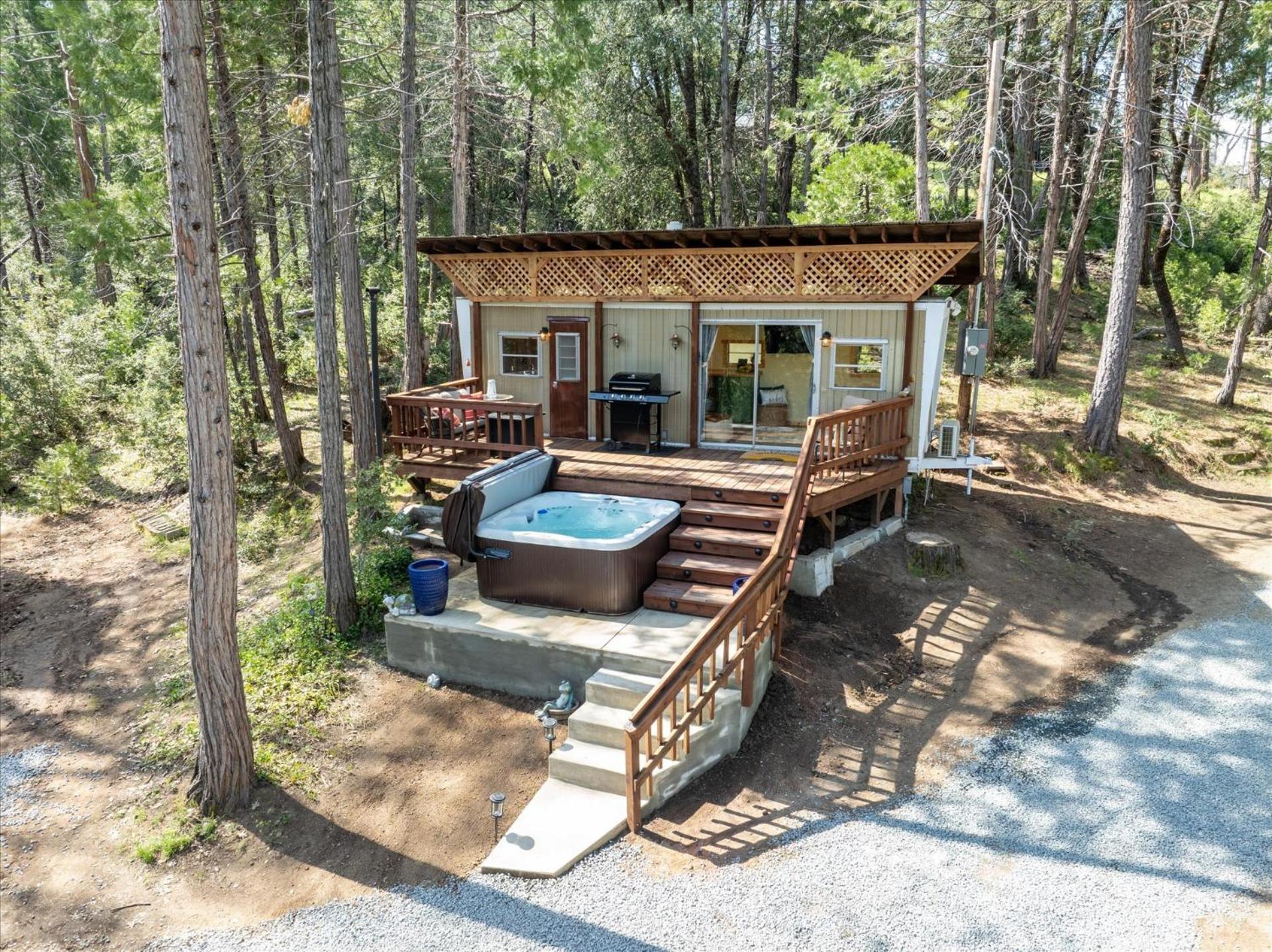 Tiny Home With Spafirepitand More Oakhurst Exterior photo