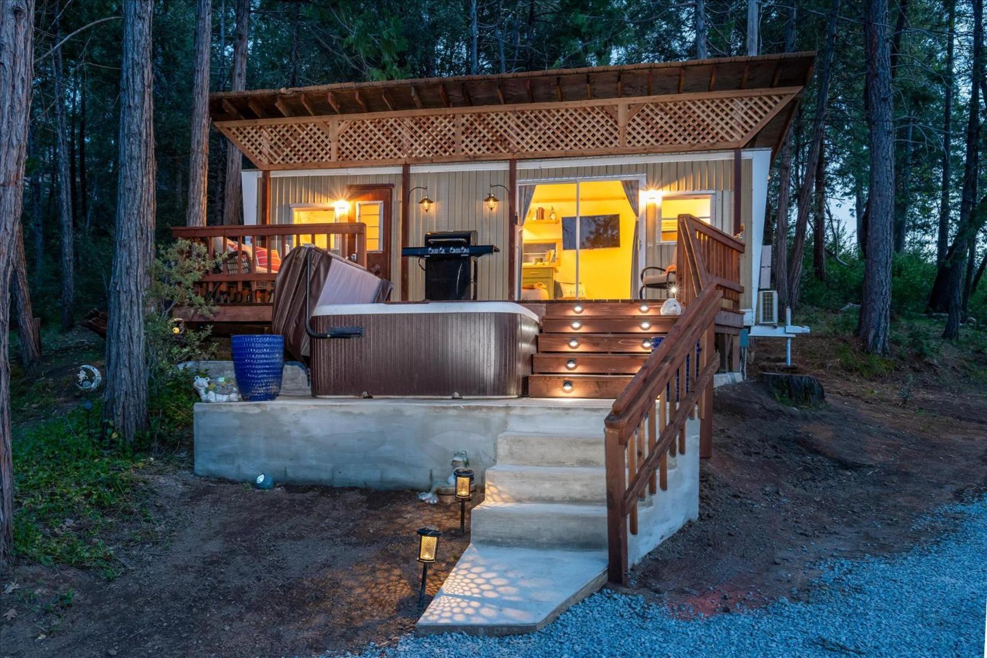 Tiny Home With Spafirepitand More Oakhurst Exterior photo